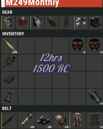 M249 Full Metal PvP Kit